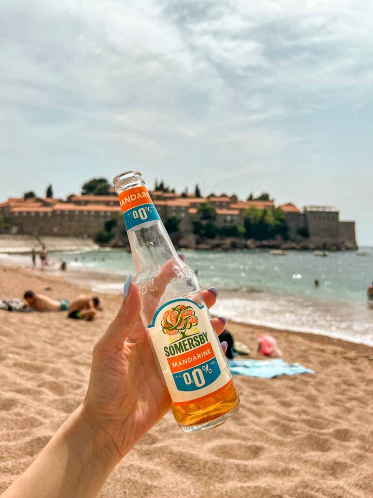 driving in Montenegro and drinking 0% alcohol drinks due to low blood alcohol limits
