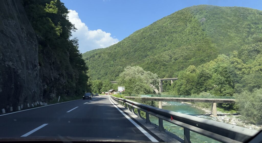 paved road quality in Montenegro