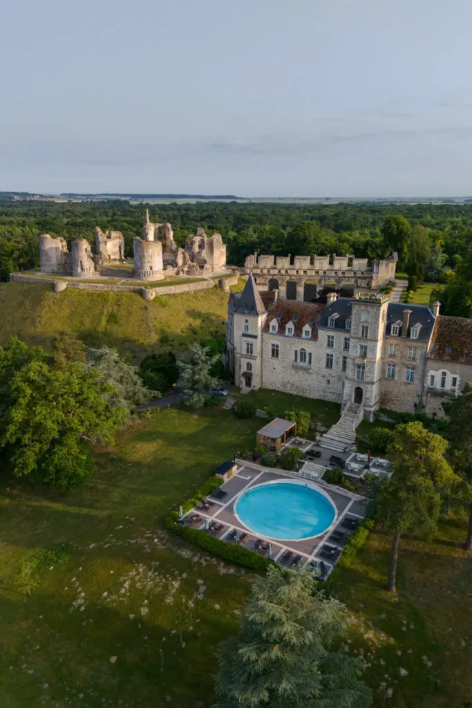Lugares secretos perto de Paris: hotel Château de Fère-en-Tardenois
