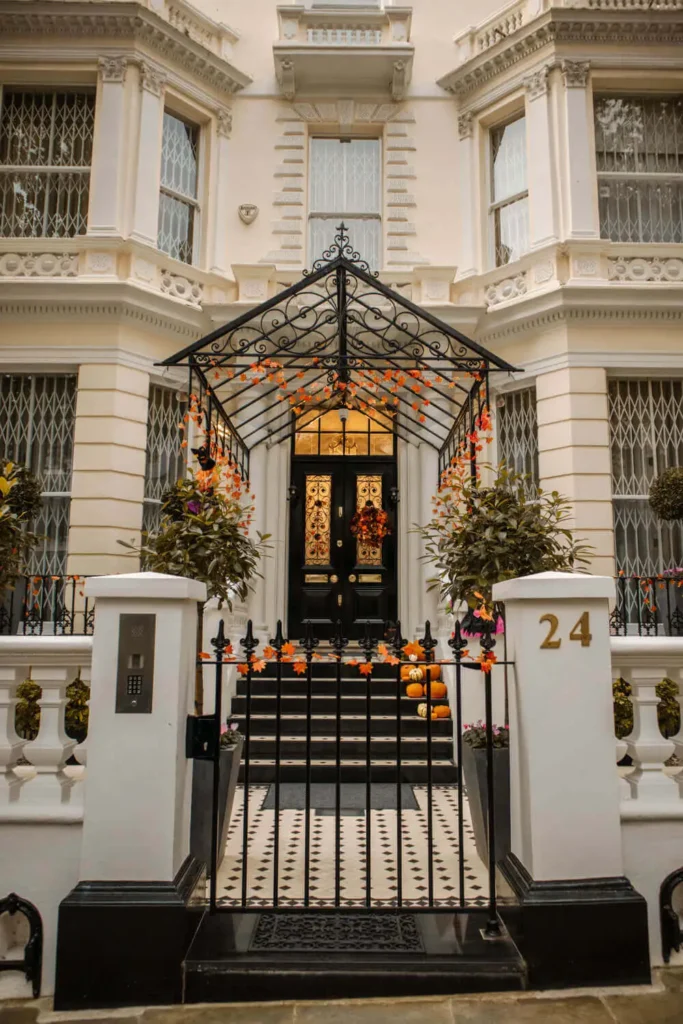Halloween decorations in London
