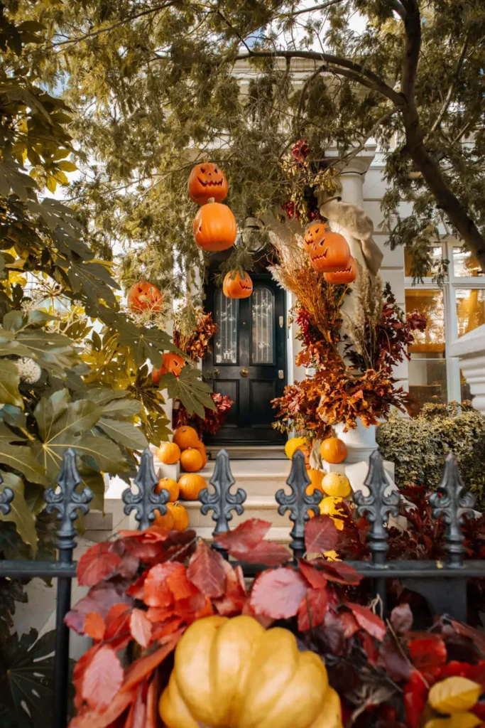 Halloween decorations in London