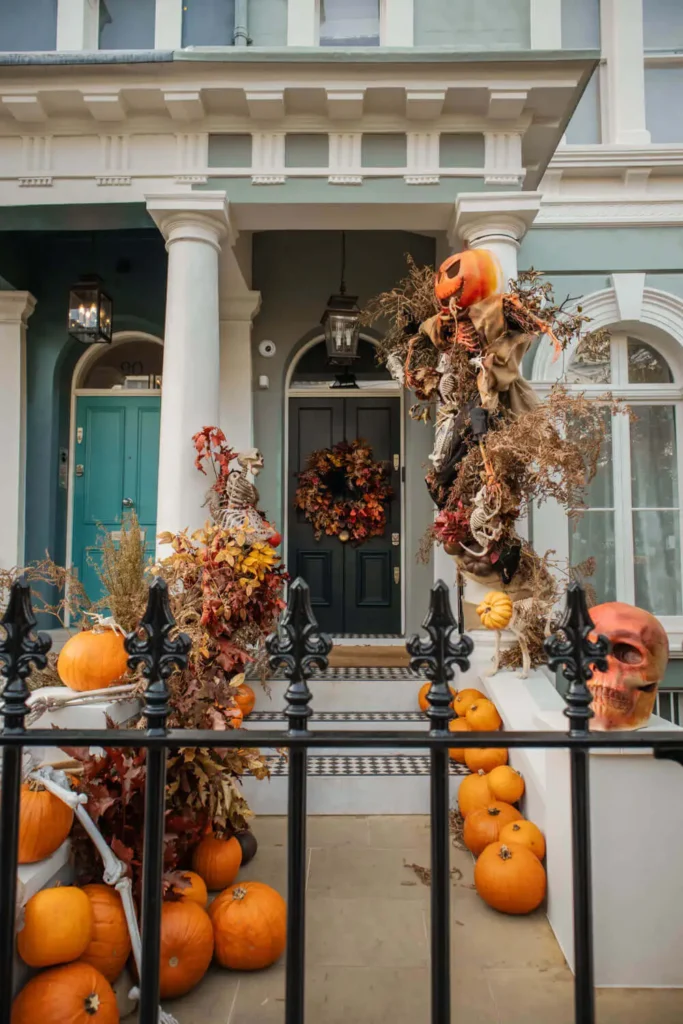 Halloween decorations in London