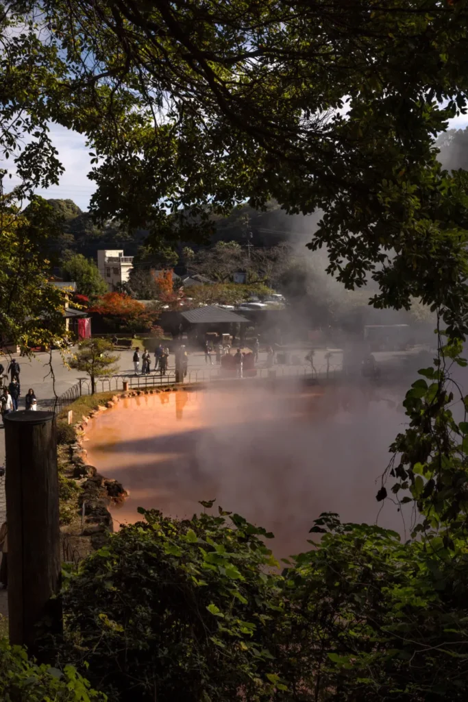 Chinoike Hell (Chinoike Jigoku, blood pond Hell), Beppu, Japan
