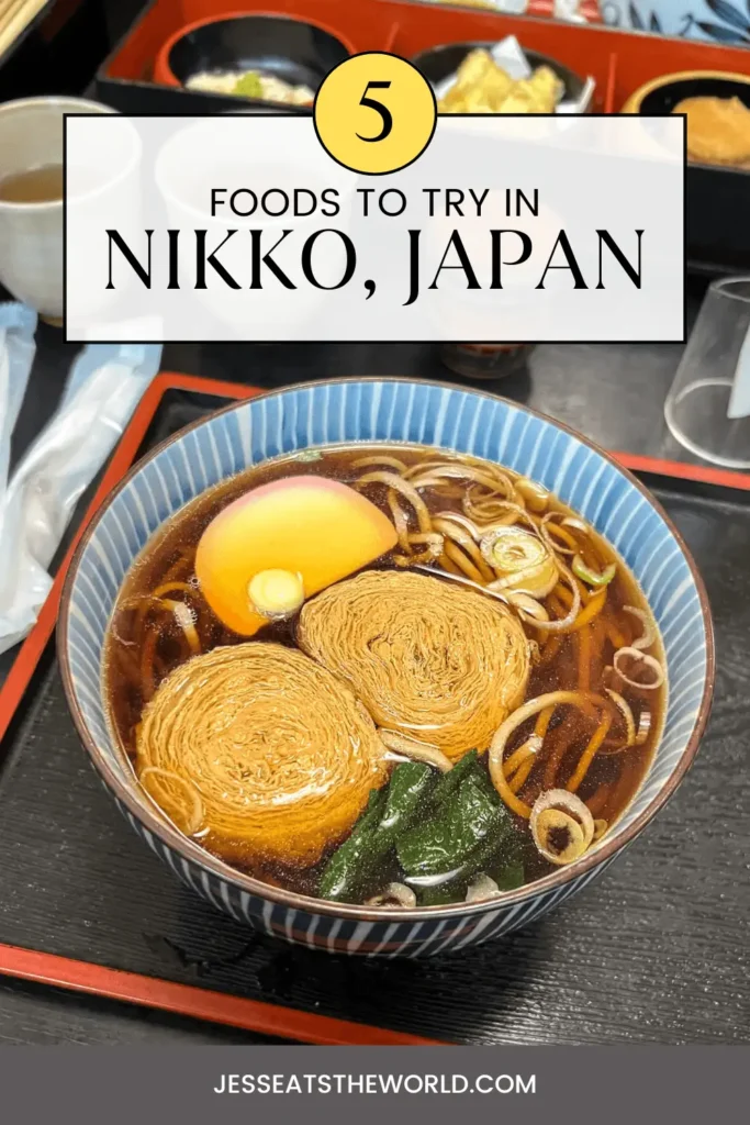 5 foods to try in Nikko, Japan