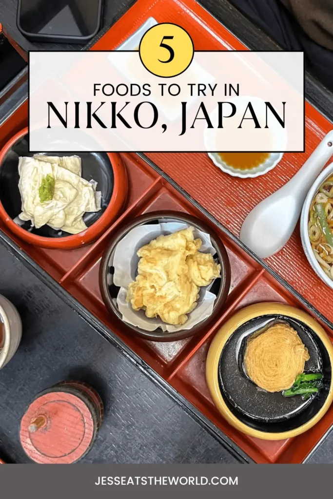 5 foods to try in Nikko, Japan