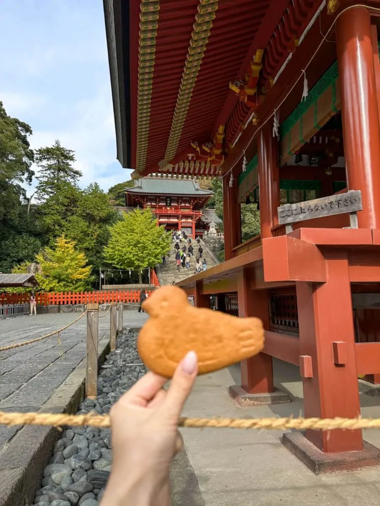 Kamakura famous foods: Hato Sabure