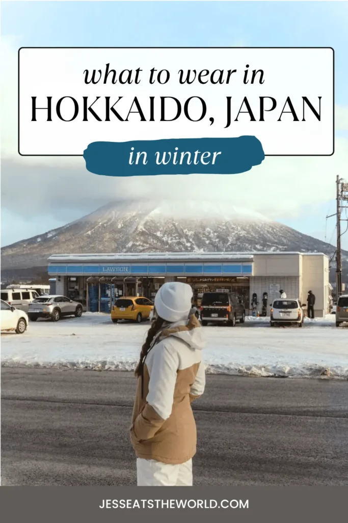 Hokkaido packing list pin
