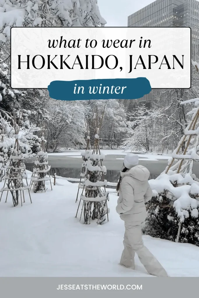 Hokkaido packing list pin