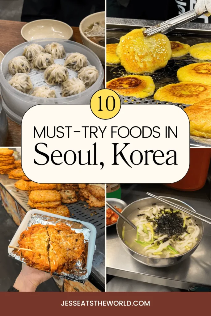 Best food in Seoul pin
