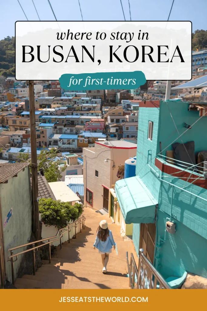 Where to stay in Busan for first-timers pin 1